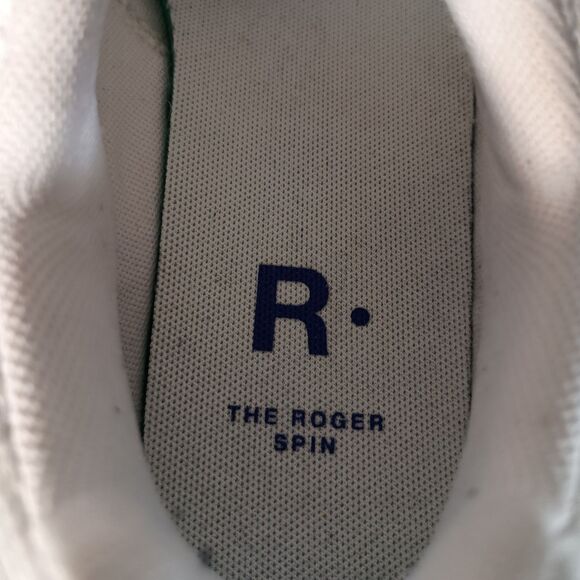 On Cloud Running The Roger Spin Shoes Mens 7 White Blue Tennis CloudTec 40 main image 15